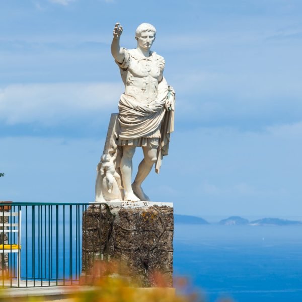 Statue of Augustus, Anacapri, Capri island, Italy